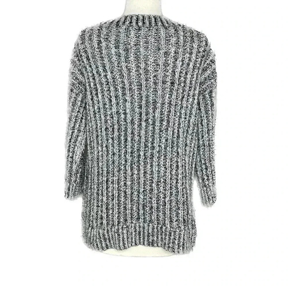 Thakoon Black and White Layered Blouse & Sweater  Medium - Picture 4 of 10